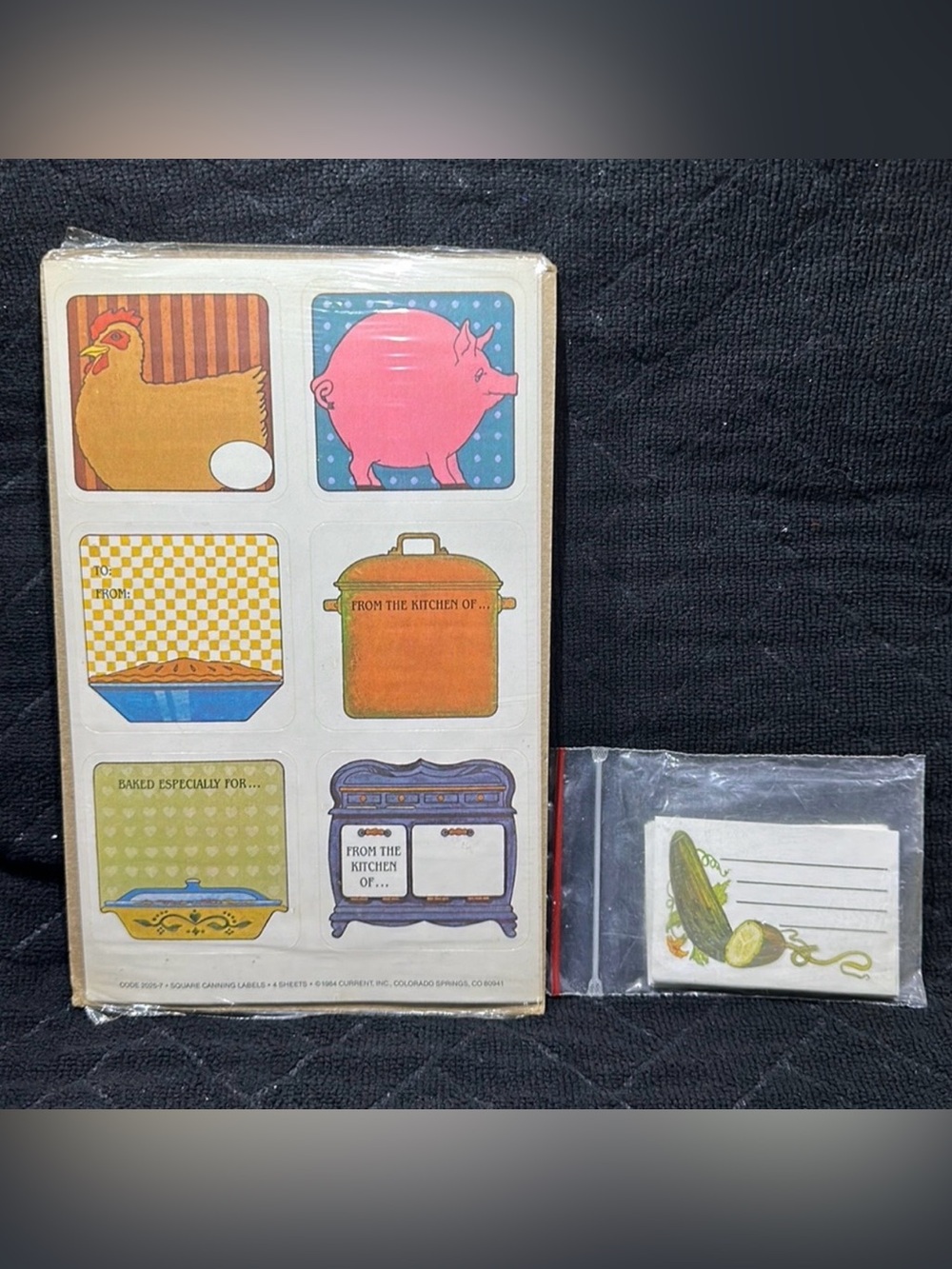 Vintage 1970’s-80’s Current, Inc Canning Labels~Set of 69